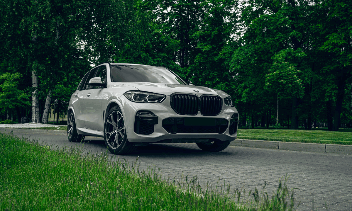 BMW SUV Driving