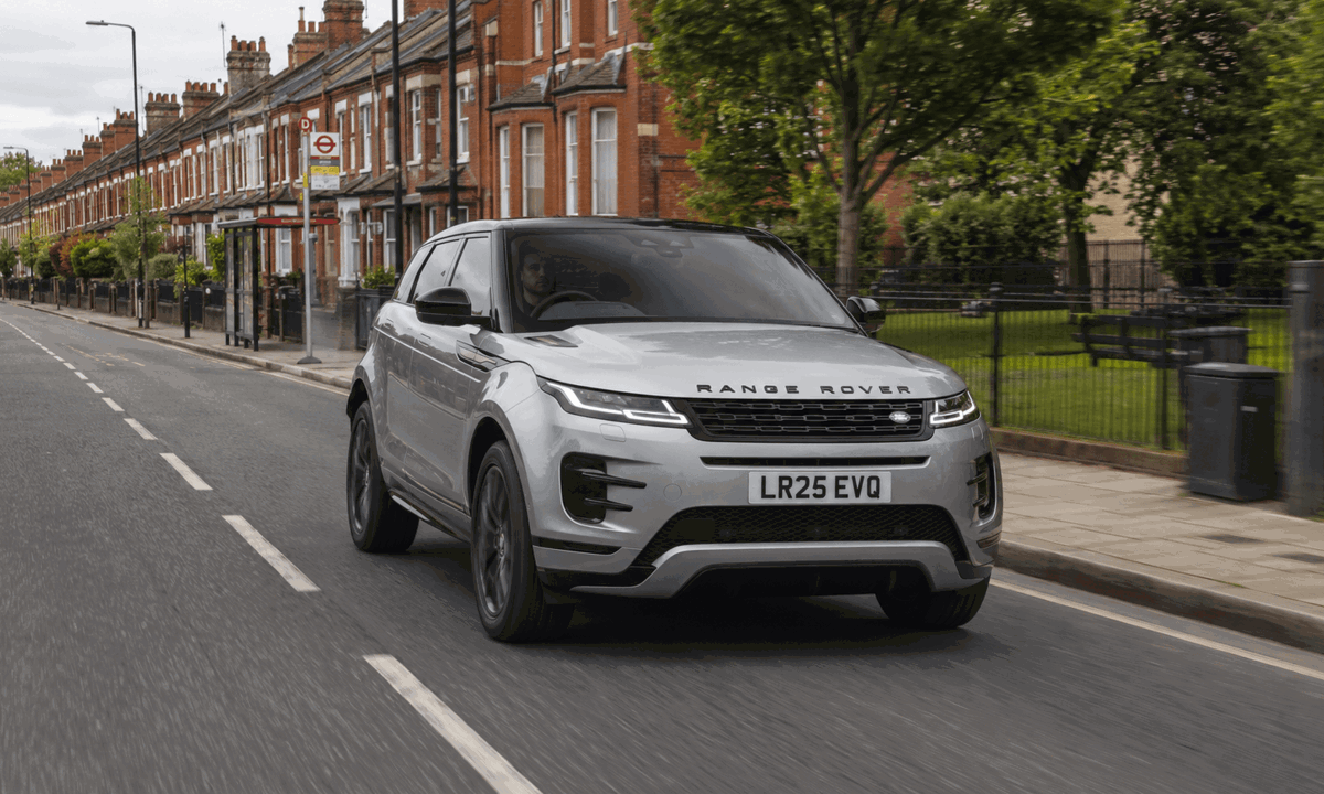 Range Rover Evoque Driving
