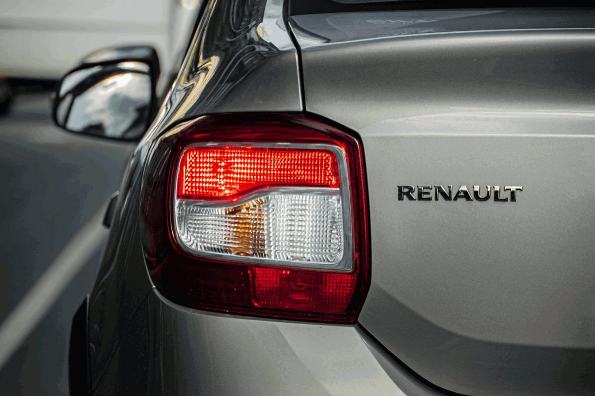 Renault back of car