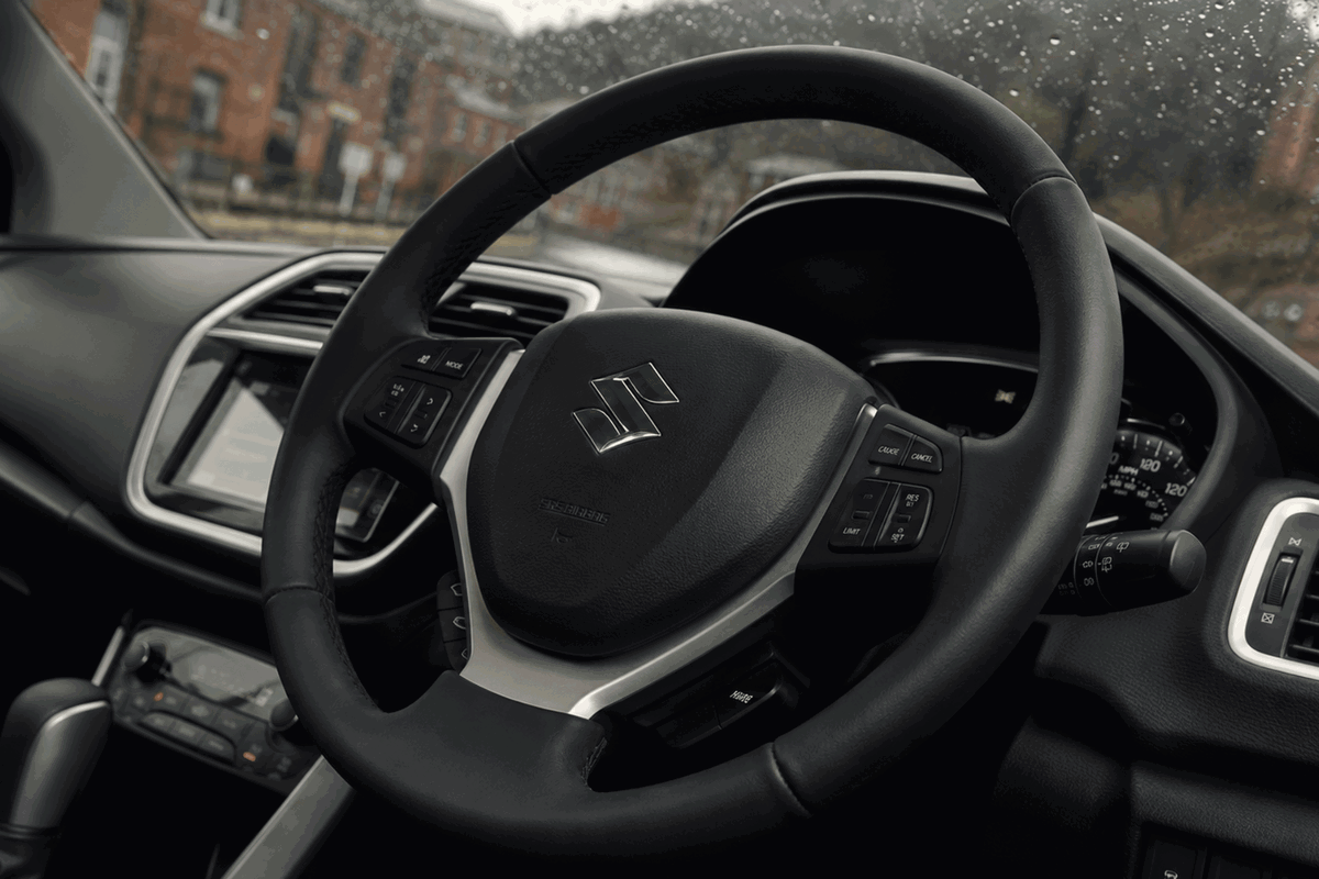 Suzuki steering wheel
