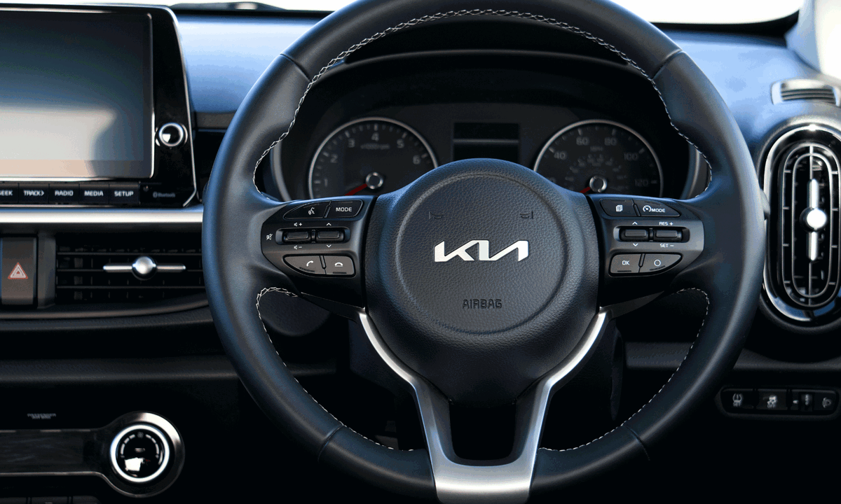 Kia steering wheel
