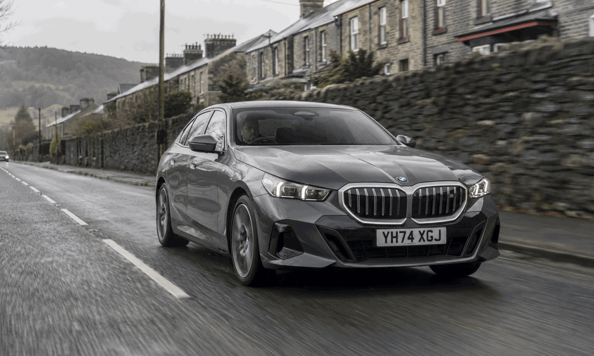 BMW 5 Series Driving