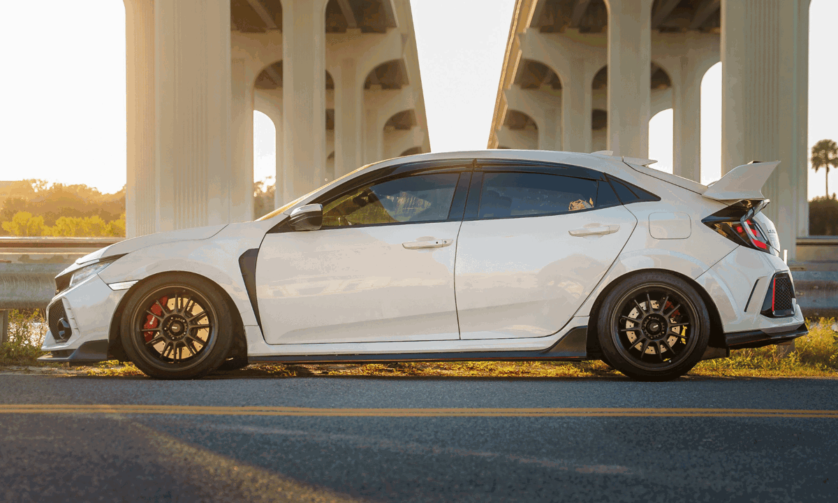 Honda Civic side shot